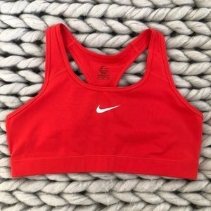 Nike Red Sports Bra Size XL